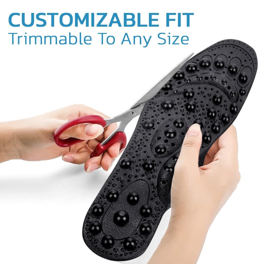 GFOUK TitanVein Far Infrared Tourmaline Acupressure Insoles